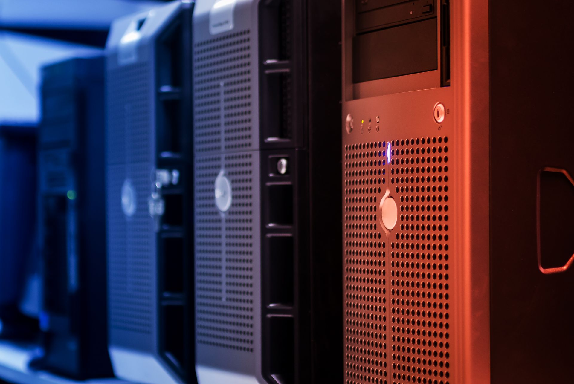 Enterprise IT hardware — servers, workstations, and networking equipment